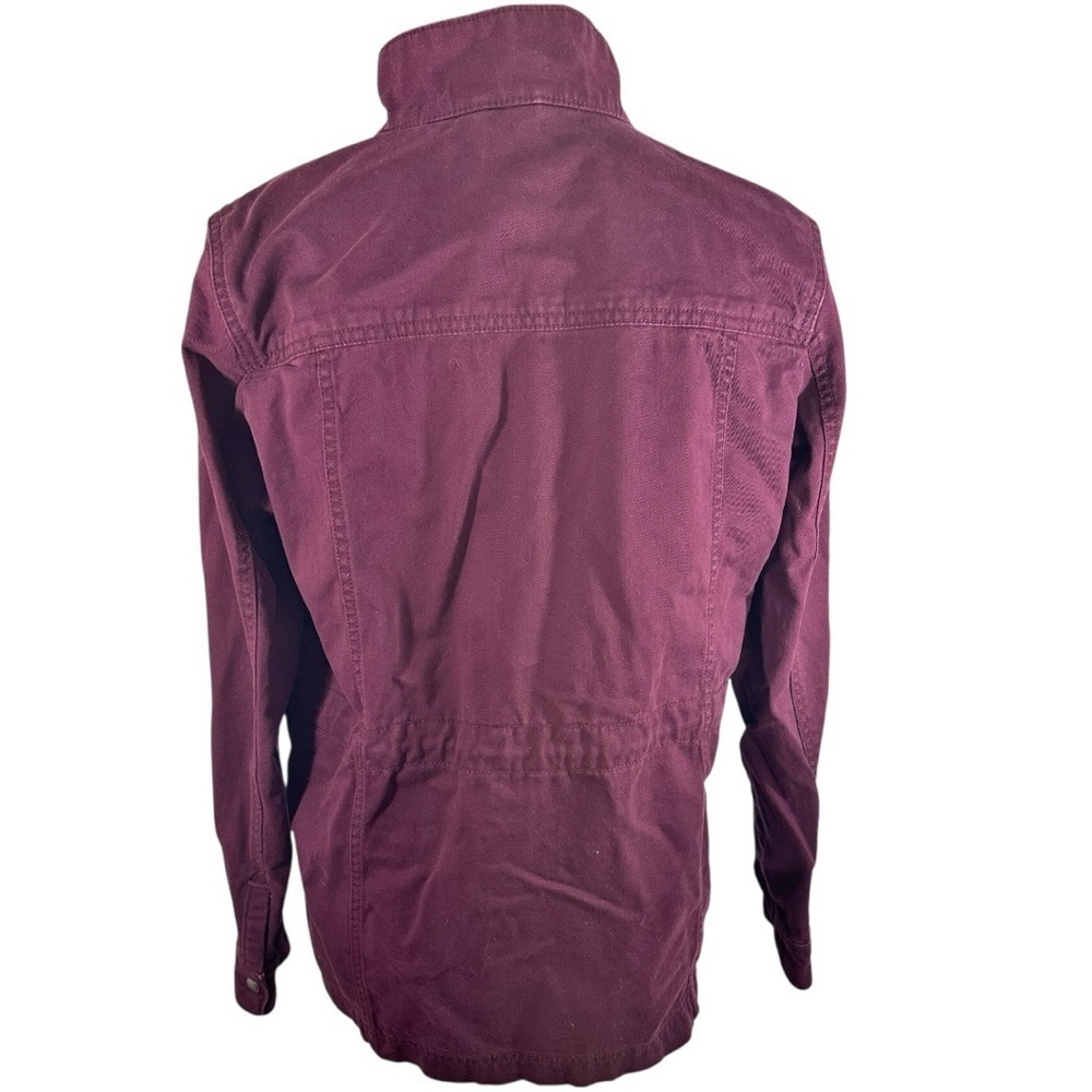 GAP- Burgundy Zip Up Warm Coat- Size S - Picture 4 of 7